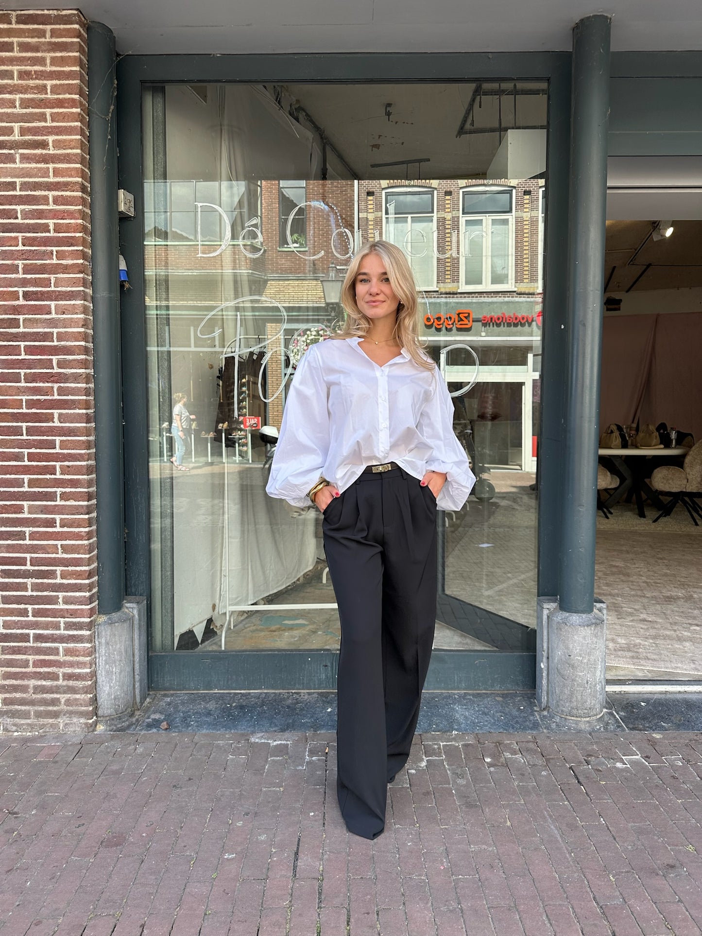 PANTALON STRETCH | DROLE DE COPINE BLACK