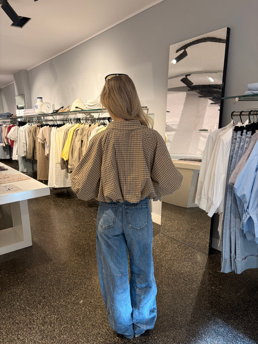 PUFFED BLOUSE AIKHA | GERUIT BRUIN