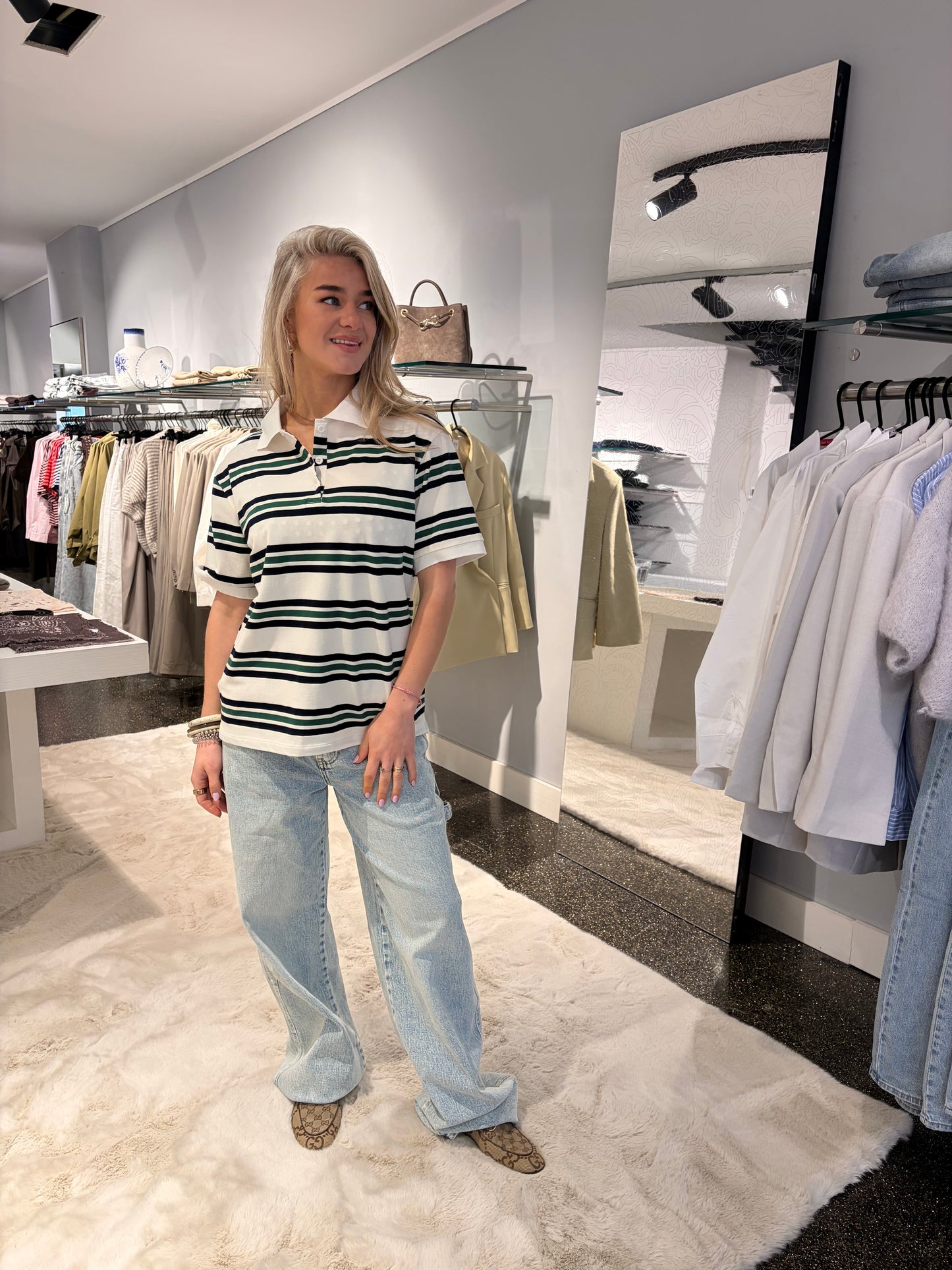 RALF POLO SHIRT | ROOD BLAUW