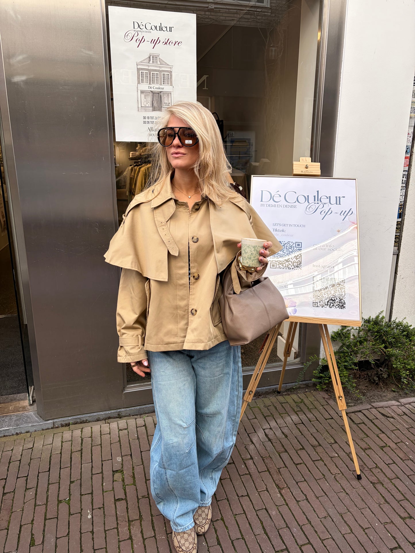 RIVER TRENCHCOAT | BEIGE