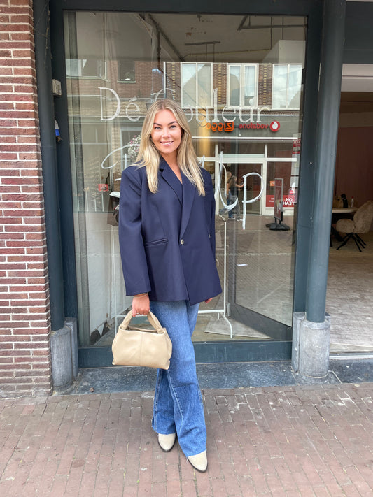 OVERSIZED BLAZER | AMBIKA NAVY