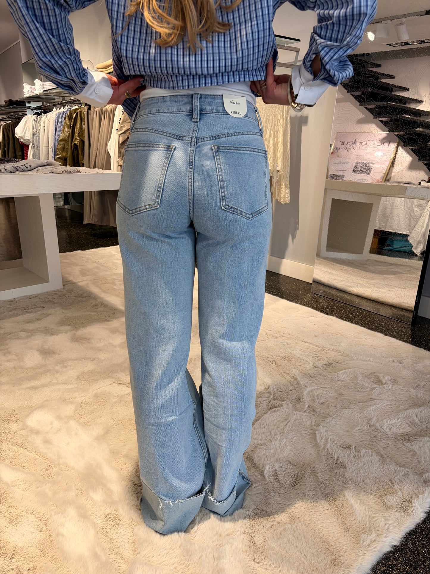TALL JEANS | BLAUW