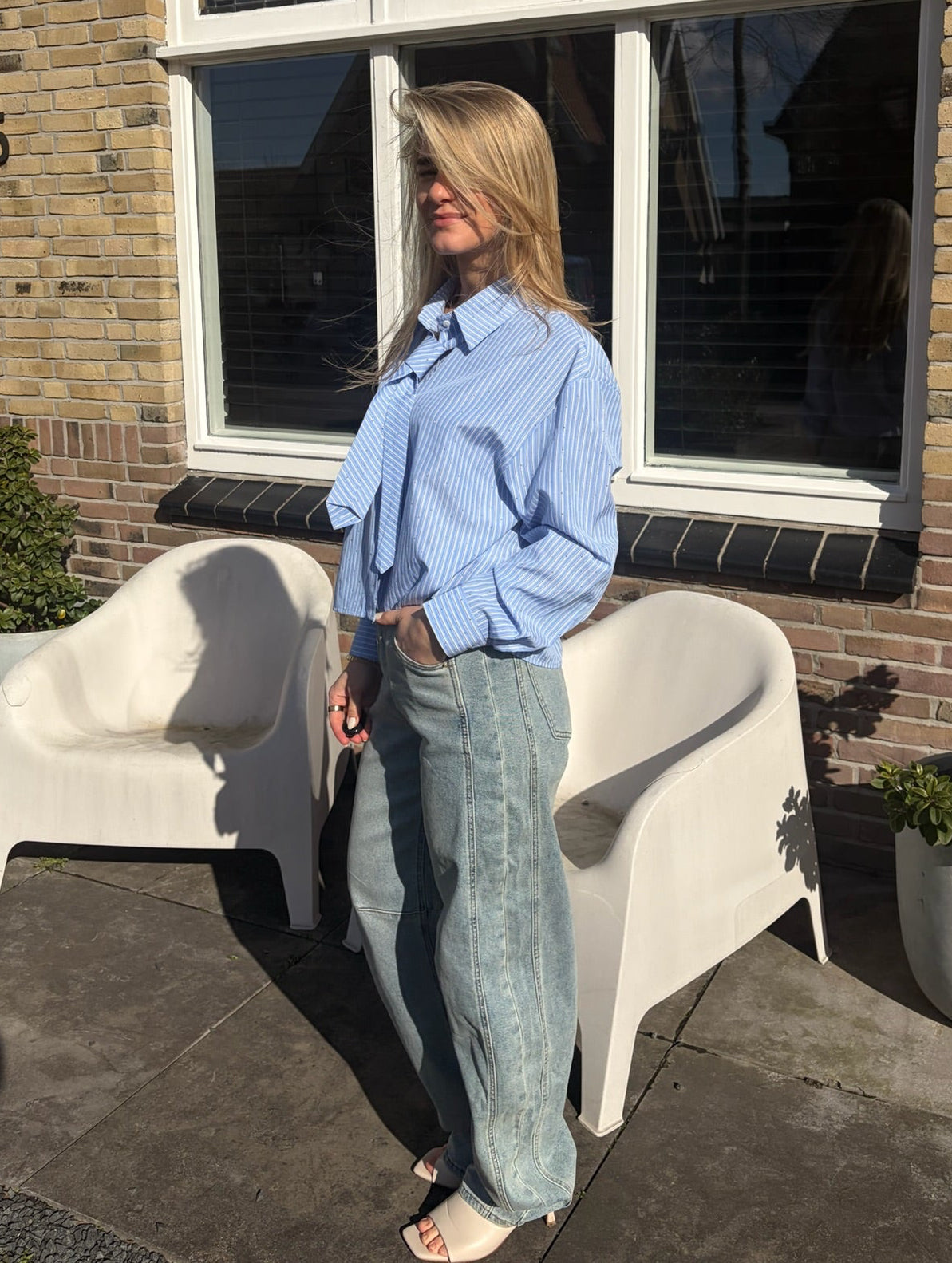 JAZZ BALLON JEANS | BLAUW