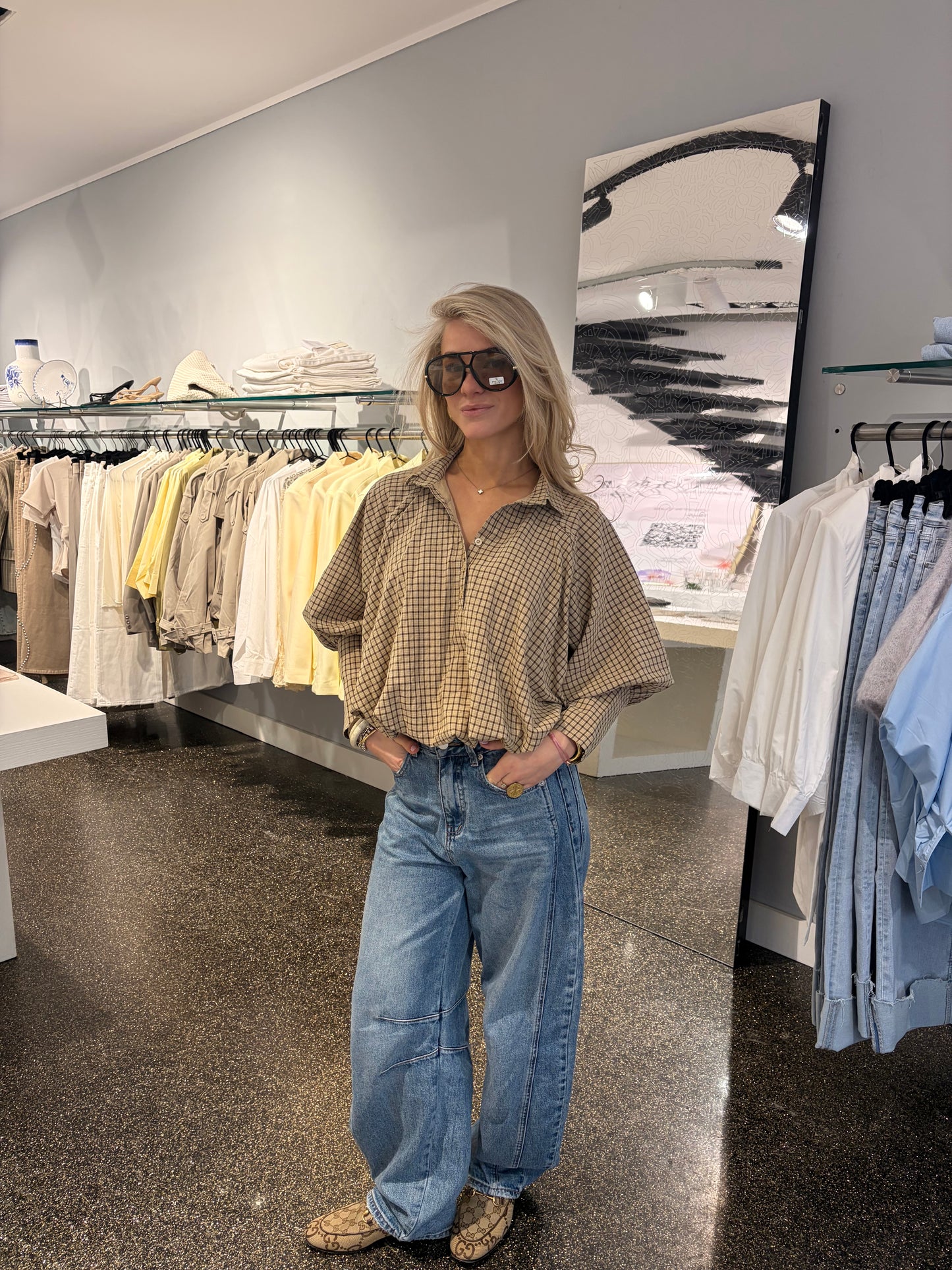 PUFFED BLOUSE AIKHA | GERUIT BRUIN