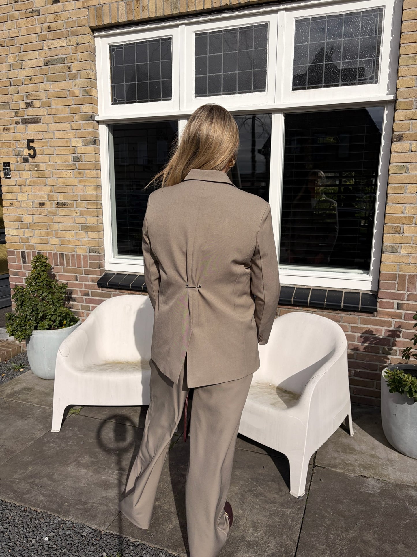 YASMINE AMBIKA BLAZER | KAKI