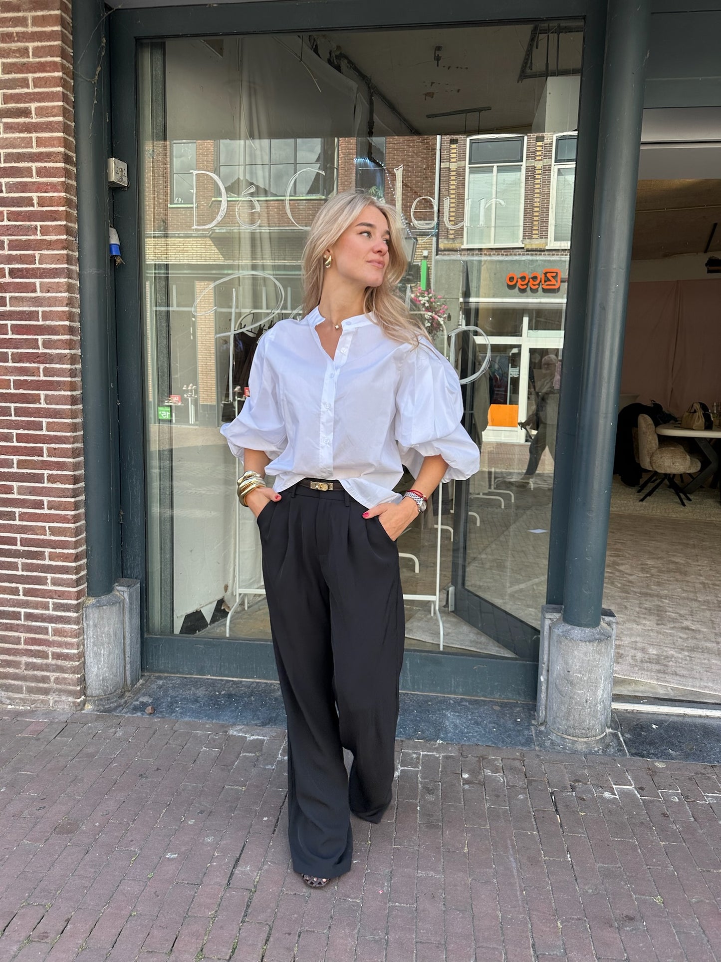 PANTALON STRETCH | DROLE DE COPINE BLACK