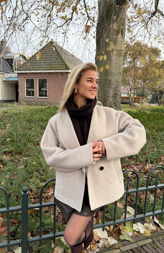 LAJOLY WOL JAS BEIGE