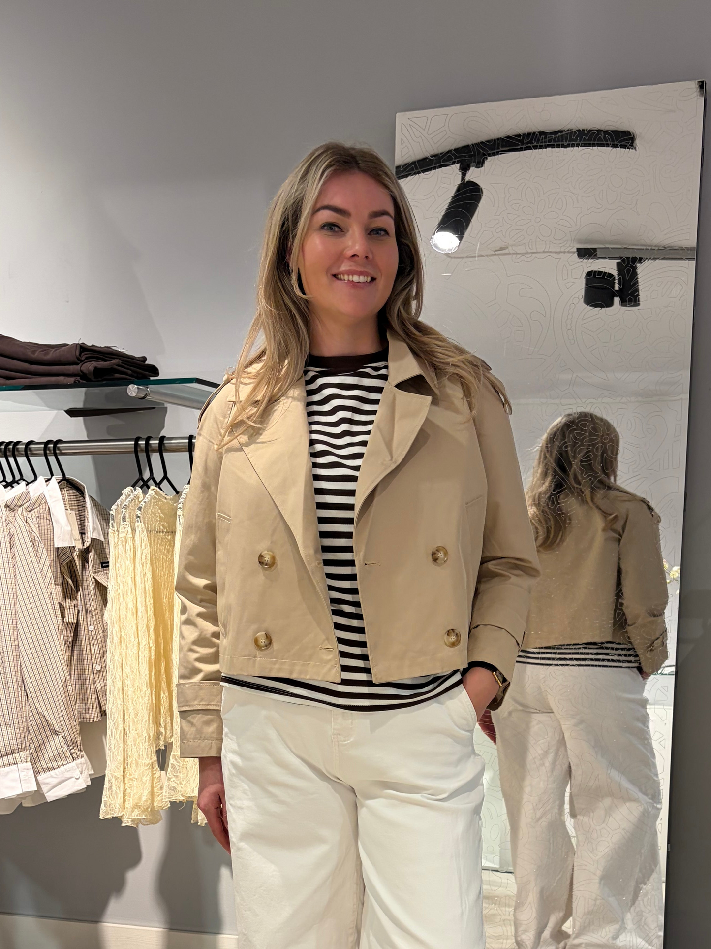 ELLE TRENCHCOAT | BEIGE