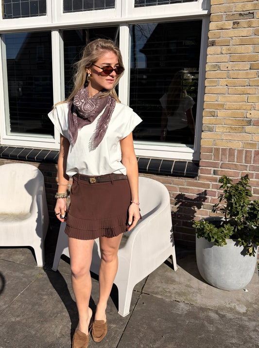 LIVA BASIC T-SHIRT | WIT