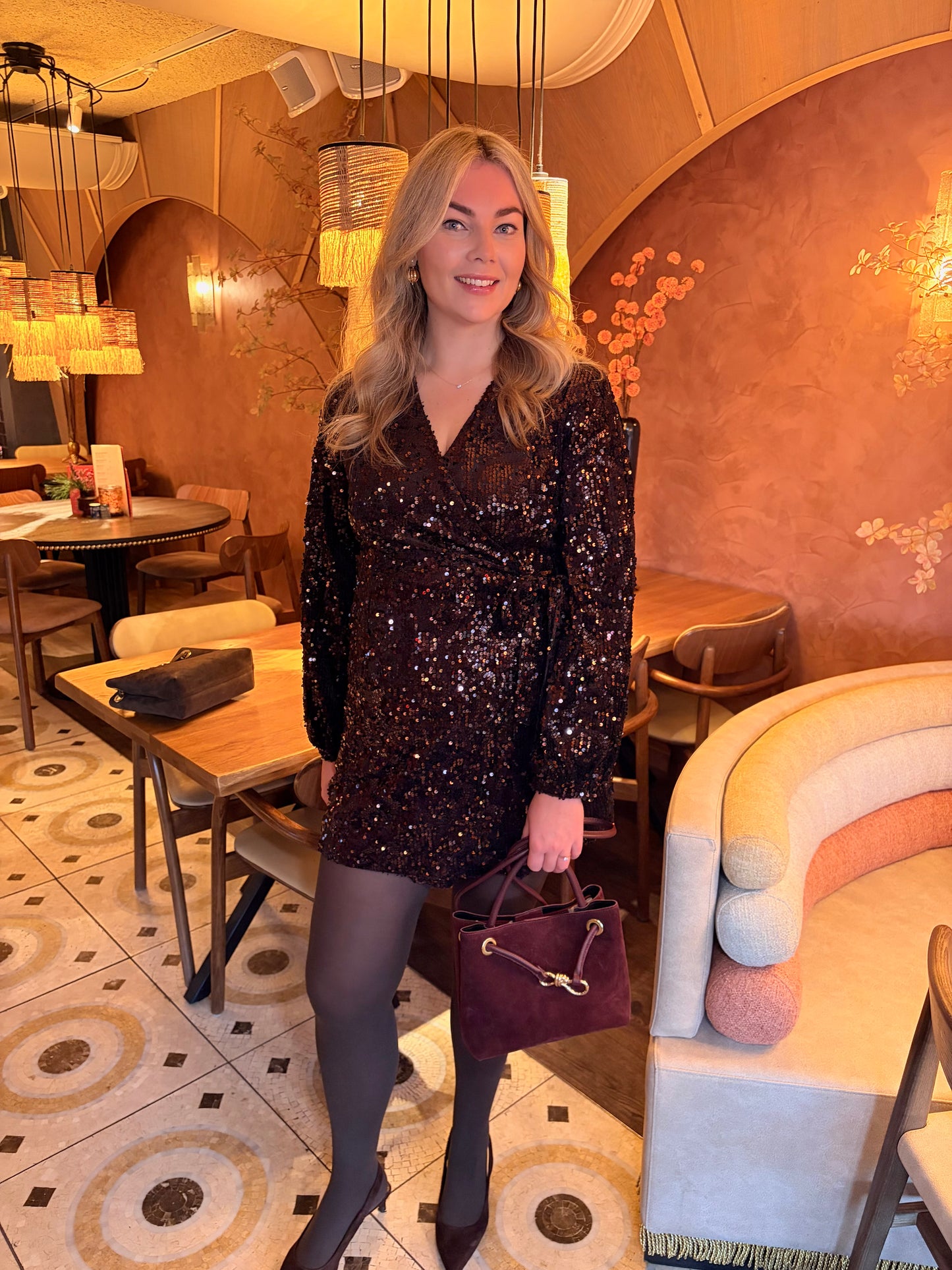 PAILLETTE OVERSLAG JURK