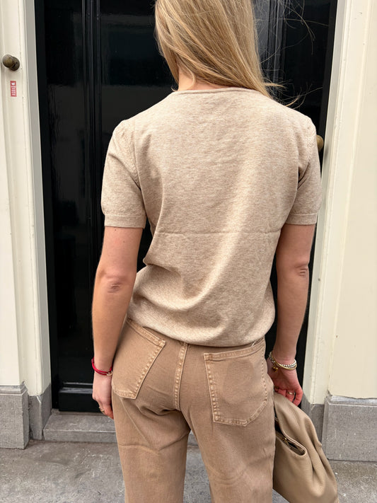 LUNA BASIC TOP | BEIGE