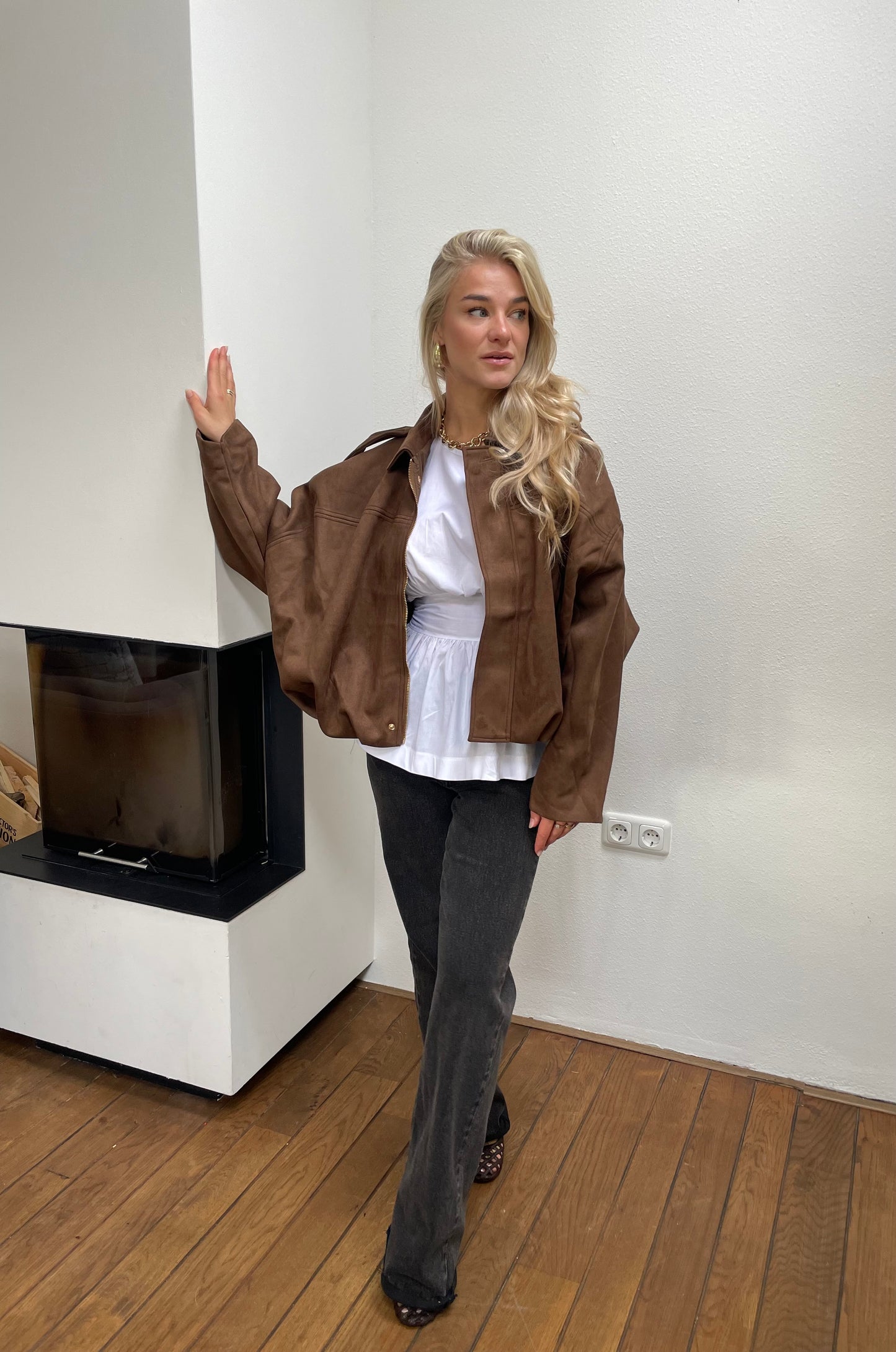 SUEDINE BOMBER