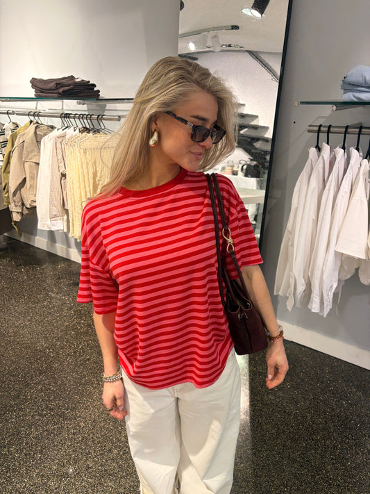SAM STREEP SHIRT | ROOD/ROZE