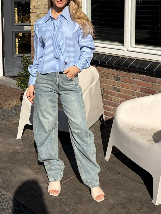 JAZZ BALLON JEANS | BLAUW