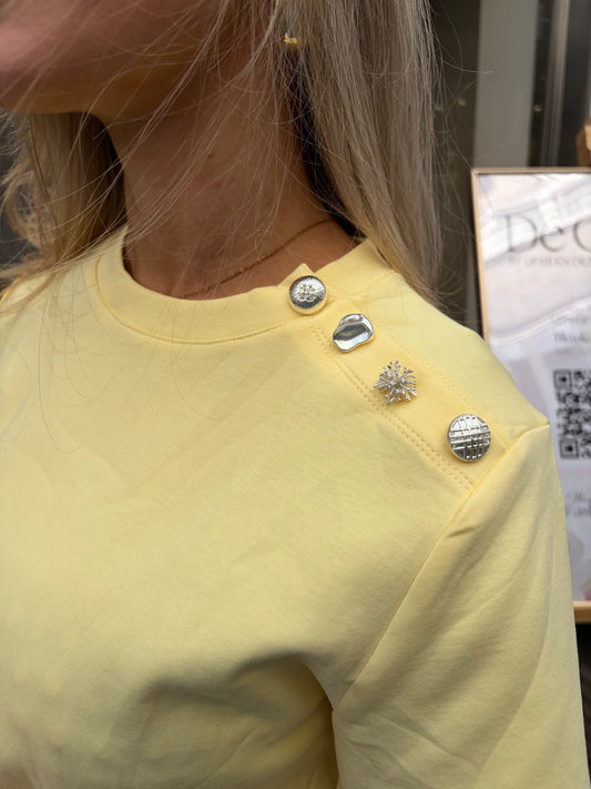 LILL BASIC T-SHIRT | GEEL